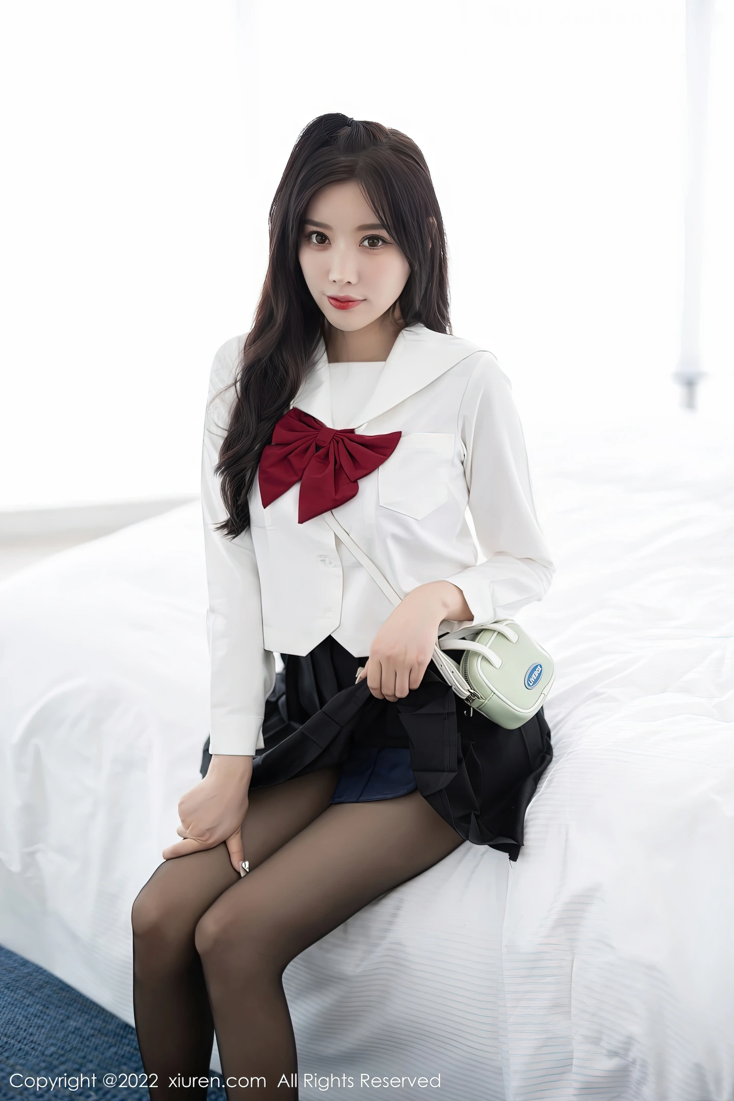 图片[5]-[XiuRen秀人网] VOL.5823 女神杨晨晨Yome性感白T配黑色短裙露黑色内衣迷人诱惑写真94P-秀人网官方网站